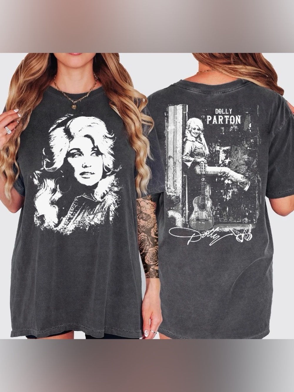 Vintage Dolly Parton T-Shirt, Country Music Legend Tribute Tee, Queen of Hearts